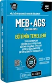 2025 MEB AGS Eğitimin Temelleri Konu Anlatımlı Eğitimin Temelleri Temel Kavramlar Eğitimin Amacı ve İşlevleri Pegem Yayınları - 1