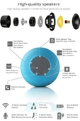 Su Geçirmez Mini Bluetooth Duş Hoparlörü Mini Kablosuz Hoparlör - 5