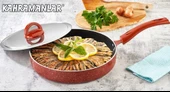 Kahramanlar Kiremit Balık Tavası 34 cm - 1