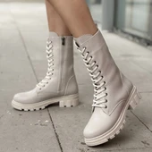 Nabah Bej Cilt Bağcıklı Bot thumbnail 4