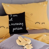 Upstyle Nevresim Takımı Çift Kişilik Baskılı Dide Sarı thumbnail 3