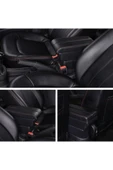 Velonova Citroen C-elysee 2014-2016 Sürgülü Kolçak Kol Dayama 2 Adet USB Lİ Araca Özel Delmesiz Vidasız - 6