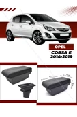 Velonova   Opel Corsa E Sürgülü Kolçak Kol Dayama 2 Adet USB Lİ Araca Özel Delmesiz Vidasız Montaj - 1