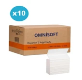 Omnisoft 10 Koli Z Katlı Dispenser Kağıt Havlu 100 x 120 Paket - 1