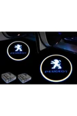 Velonova Peugeot Kapı Altı Logo Kapı Altı Led Mesafe Sensörlü Pilli Yapıştırmalı Yeni Nesil - 2