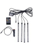 Velonova Ayak Altı Led 12 Ledli Lamba Sese Duyarlı Led Müziğe Duyarlı Led - 6