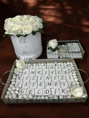 Haven Kız İsteme Çikolatası ve Kız İsteme Çiçeği Seti gümüş - 1