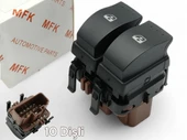 Megane 2 Sol Ön Cam Açma Düğmesi - Renault 8200315040 - 1