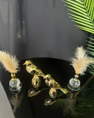 Sierra Dekoratif Gold Kuş ve Tüylük - 1