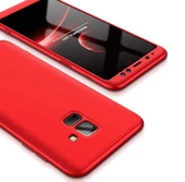 Galaxy A8 2018 Kılıf Zore Ays Full Koruma Kılıf - 4