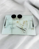 Intimacy Gümüş Söz Tepsisi  GRİ - 1