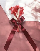 Eon Doğal Cipso Tepsi Çiçeği BORDO - 1