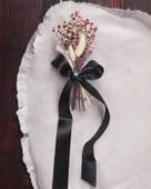 Summit Doğal Cipso Tepsi Çiçeği  Siyah - 1