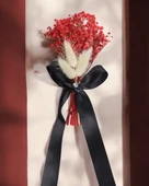 Eon Doğal Cipso Tepsi Çiçeği Siyah - 1