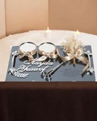 Harmony Gümüş Söz Yüzük Tepsisi gold - 1