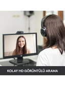 Logitech C270 HD 720p Mikrofonlu Web Kamerası - Siyah - 2