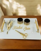Promise Beyaz Söz Nişan Tepsisi  BRONZ - 1