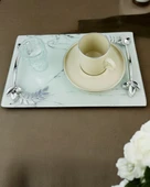 Loyalty Nişan Kahve Tepsisi  gümüş - 1