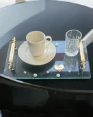 Constancy Gold Nişan Kahve Tepsisi - 1