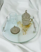 Radiant Nişan Damat Kahve Tepsisi  krem - 1