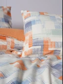 Cotton Box Flanel Nevresim Takımı Çift Kişilik Rina Kiremit thumbnail 2