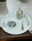 Union Nişan Kahve Tepsisi  Beyaz - 1