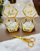 Viva Gold Altıgen Yüzük Yükselticisi ve Söz Makası Seti Siyah - 1