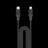 Momax 1-Link Flow 30W USB-C to Lightning 1.2M Kablosu Siyah - 1