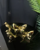 Zenith Dekoratif Kelebek ve Kuş gold - 1
