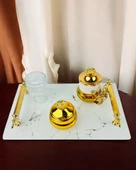 Soulmate Söz Kahve Tepsisi  gold - 1