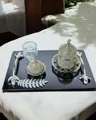 Elegance Söz Kahve Tepsisi krem - 1