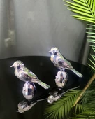 Lyra Dekoratif Kuş Mor - 1