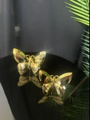 Halcyon Dekoratif Kelebek gold - 1