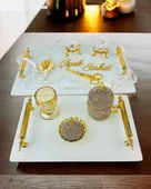 Promise Beyaz Söz Tepsisi krem - 1