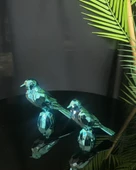 Lyra Dekoratif Kuş Siyah - 1