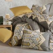 Clasy Saten Çift Kişilik Nevresim Takımı Adal Haki thumbnail 2