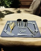 Elegance Nişan Tepsisi ve Söz Nişan Tepsisi  BEYAZ-GÜMÜŞ - 2