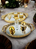 Togetherness Nişan kahve tepsisi ve Söz Tepsisi Siyah - 1