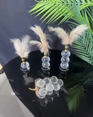 Elysia Dekoratif Gold Tüylük ve Üzüm gold - 1