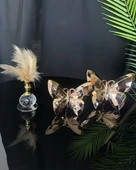 Orion Dekoratif Gold Kelebek ve Tüylük BRONZ - 1