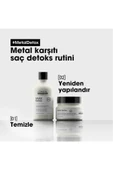 L'OREAL PROFESSİONNEL Serie Expert Metal Detox, Profesyonellerin Süper Detox Formülü Saç Bakım 3 'lü Set - 5