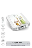 OHLALA Pistachio Mint 75ml + Cinnamon Mint 15 ml + Bambu Diş Fırçası Pause Set - 2