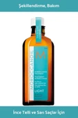 MOROCCANOİL Light Treatment Ince Telli Veya Sarı Saçlar Için Hafif Bakım Yağı 100 ml - 3
