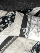 Cotton Box Ranforce Nevresim Takımı Çift Kişilik Lehlare Antrasit - 2