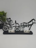 Nostaljik Araba 3D Baskılı Dekor Kişiselleştirilmiş Romantik Hediye - 4