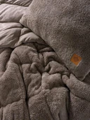 Cotton Box Peluş Çift Kişilik Yorgan Seti Bej thumbnail 2