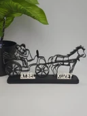 Nostaljik Araba 3D Baskılı Dekor Kişiselleştirilmiş Romantik Hediye - 2