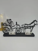 Nostaljik Araba 3D Baskılı Dekor Kişiselleştirilmiş Romantik Hediye - 5