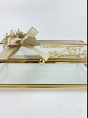 Prism Dekoratif Cam Çikolata ve Makyaj Kutusu - 3