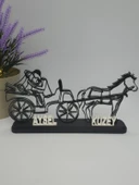 Nostaljik Araba 3D Baskılı Dekor Kişiselleştirilmiş Romantik Hediye - 3